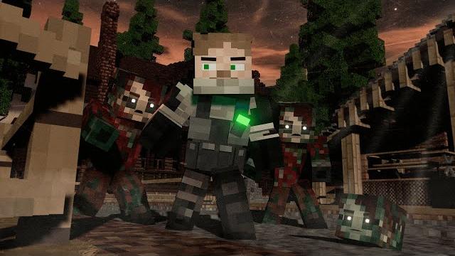 Зомби Апокалипсис - Minecraft Фильм Зомби Апокалипсис - Minecraft Фильм