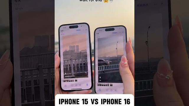 Iphone 15 vs Iphone 16 zoom #shorts #apple Iphone 15 vs Iphone 16 zoom #shorts #apple