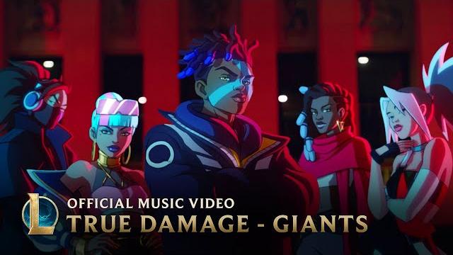 True Damage – GIANTS при участии Becky G, Кеке Палмер, SOYEON, DUCKWRTH, Thutmose League of Legends True Damage – GIANTS при участии Becky G, Кеке Палмер, SOYEON, DUCKWRTH, Thutmose League of Legends