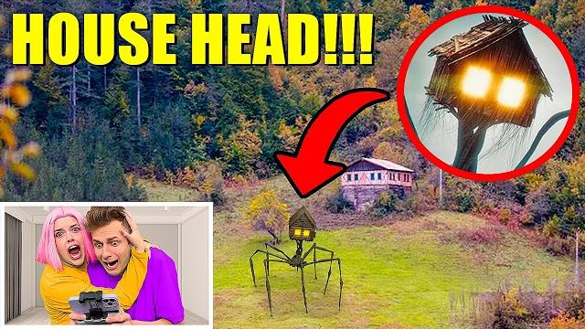 my drone captured HOUSE HEAD in real life! my drone captured HOUSE HEAD in real life!
