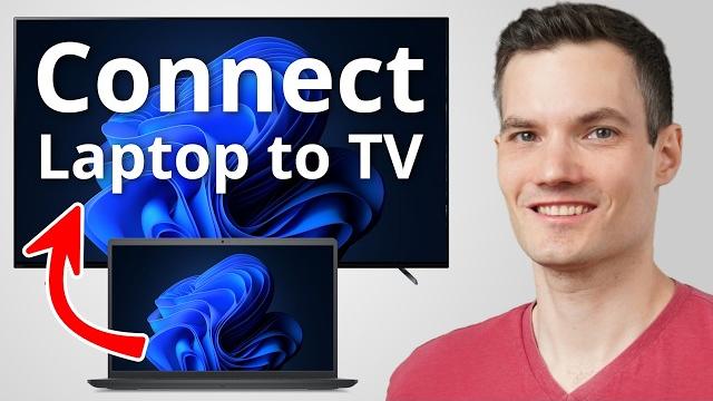 How to Connect Laptop to TV (Wireless & HDMI) How to Connect Laptop to TV (Wireless & HDMI)