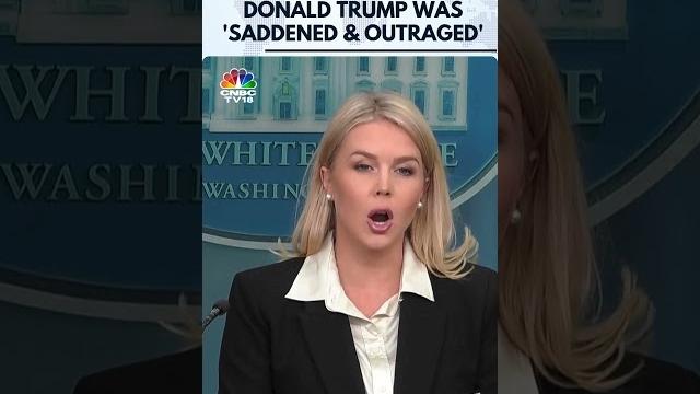 President Donald Trump Is Saddened & Outraged By The Violence | Israeli Embassy Members | N18G President Donald Trump Is Saddened & Outraged By The Violence | Israeli Embassy Members | N18G