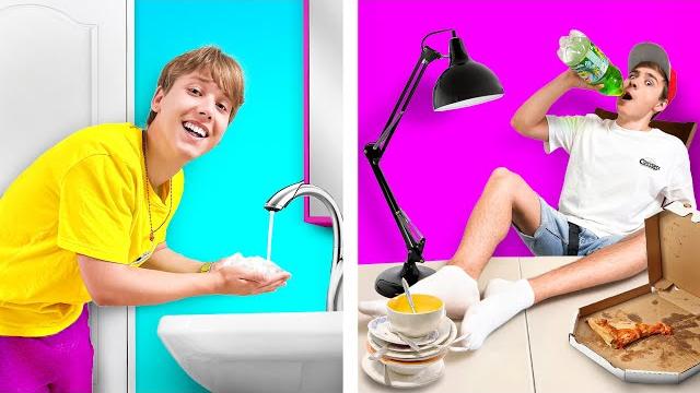 Хорошие VS Плохие Привычки ! **Разгромили дом Светы Кемер** Хорошие VS Плохие Привычки ! **Разгромили дом Светы Кемер**