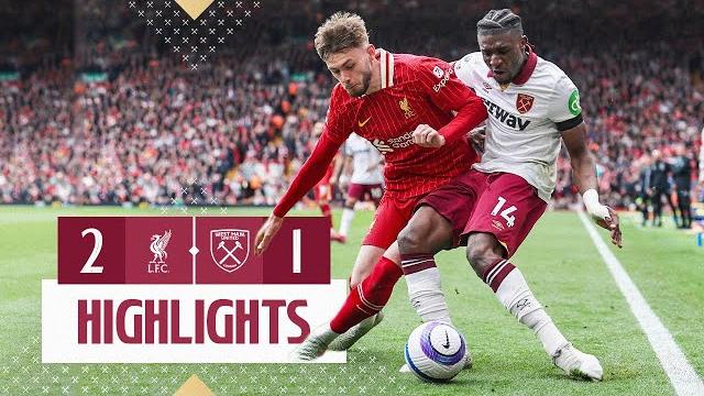 Liverpool 2-1 West Ham | Premier League Highlights Liverpool 2-1 West Ham | Premier League Highlights