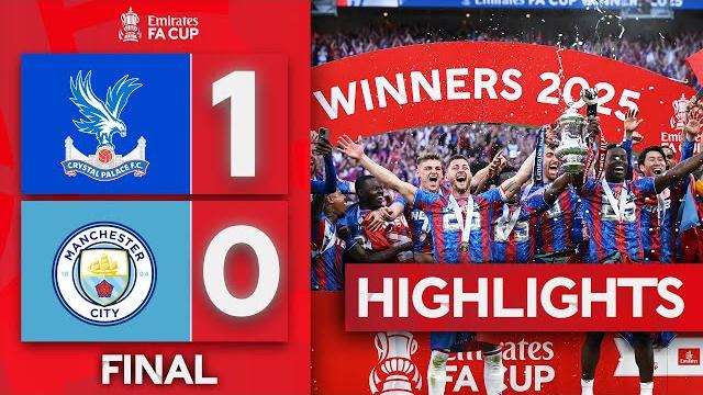 HISTORY MADE! Crystal Palace Win The FA Cup | Crystal Palace 1-0 Man City | Emirates FA Cup 2024-25 HISTORY MADE! Crystal Palace Win The FA Cup | Crystal Palace 1-0 Man City | Emirates FA Cup 2024-25