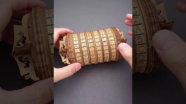 Can you crack the Cryptex? #puzzle Can you crack the Cryptex? #puzzle