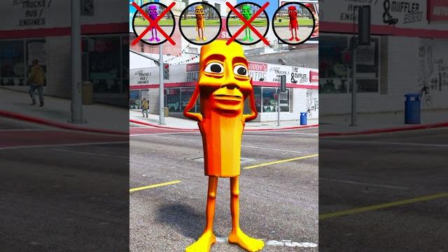 Will the RAINBOW tung tung tung sahur survive in GTA 5? #gta5 Will the RAINBOW tung tung tung sahur survive in GTA 5? #gta5