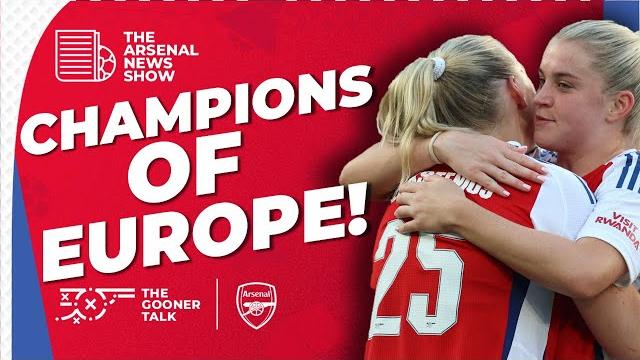 The Arsenal News Show EP629 - Champions League Winners, Rafael Leao, Southampton Preview The Arsenal News Show EP629 - Champions League Winners, Rafael Leao, Southampton Preview