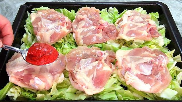 I won't fry chicken thighs anymore! Cheap and healthy for the whole family! Baked cabbage recipe I won't fry chicken thighs anymore! Cheap and healthy for the whole family! Baked cabbage recipe