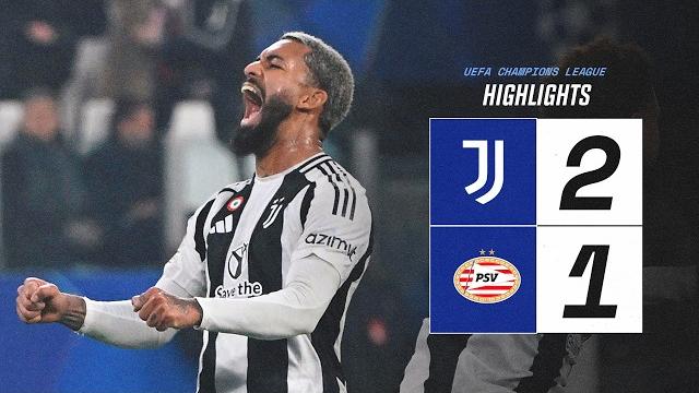 HIGHLIGHTS UCL | Juventus 2-1 PSV | McKENNIE & MBANGULA fire Juventus to victory in UCL playoff HIGHLIGHTS UCL | Juventus 2-1 PSV | McKENNIE & MBANGULA fire Juventus to victory in UCL playoff
