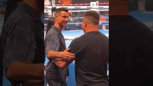 Cristiano Ronaldo meets Ronaldo Nazario at the 'Battle of Baddest '🫂 #cristianoronaldo #ronaldo #r9 Cristiano Ronaldo meets Ronaldo Nazario at the 'Battle of Baddest '🫂 #cristianoronaldo #ronaldo #r9