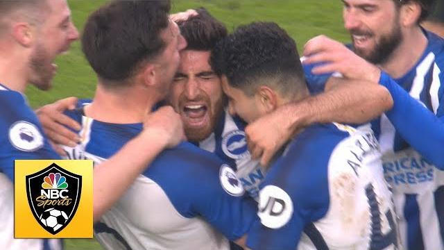 Alireza Jahanbakhsh scores brilliant bicycle kick v. Chelsea | Premier League | NBC Sports Alireza Jahanbakhsh scores brilliant bicycle kick v. Chelsea | Premier League | NBC Sports