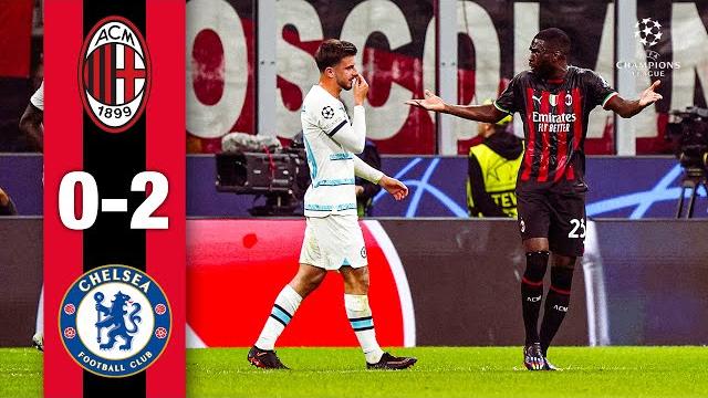 Ten-men Rossoneri beaten at San Siro | AC Milan 0-2 Chelsea | Highlights Champions League Ten-men Rossoneri beaten at San Siro | AC Milan 0-2 Chelsea | Highlights Champions League