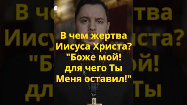 В чем смысл жертвы Иисуса Христа В чем смысл жертвы Иисуса Христа