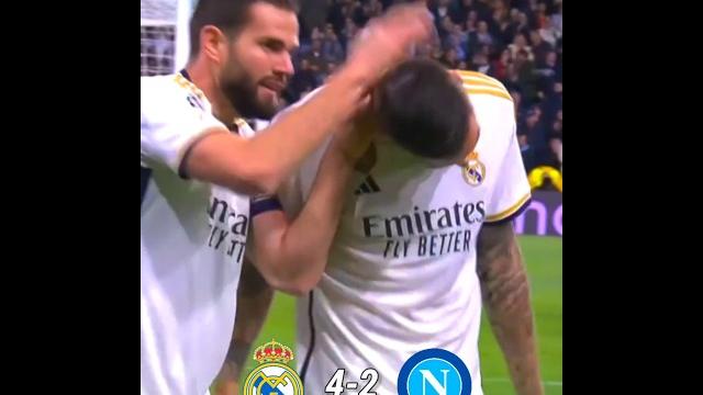 Real Madrid Napoli 2023 #shorts Real Madrid Napoli 2023 #shorts
