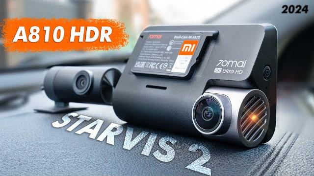 НАКОНЕЦ-ТО! 70mai A810 4К STARVIS 2! ЛУЧШИЙ ВИДЕОРЕГИСТРАТОР 2024 - 2 КАМЕРЫ Wi-FI GPS ADAS НАКОНЕЦ-ТО! 70mai A810 4К STARVIS 2! ЛУЧШИЙ ВИДЕОРЕГИСТРАТОР 2024 - 2 КАМЕРЫ Wi-FI GPS ADAS