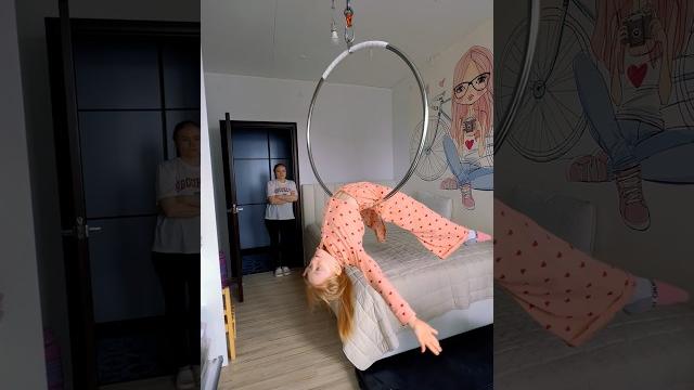 домашняя гимнастика ️ #shorts домашняя гимнастика ️ #shorts