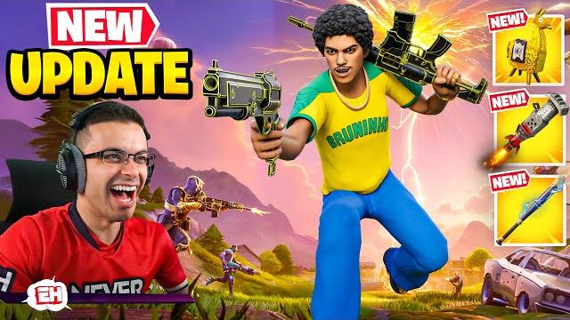 NEW FORTNITE UPDATE! NEW FORTNITE UPDATE!