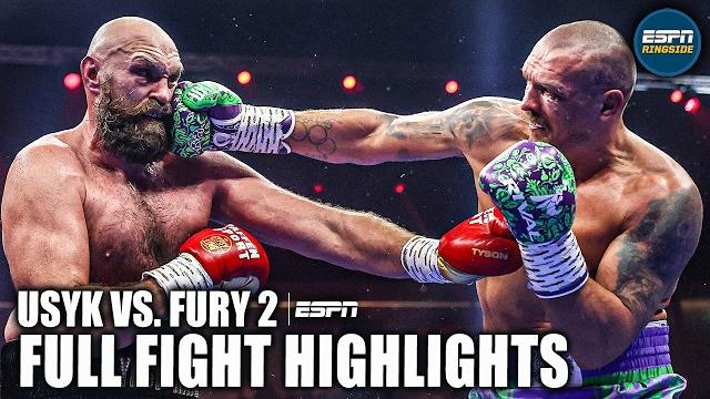 Oleksandr Usyk vs. Tyson Fury 2 HIGHLIGHTS | ESPN Ringside Oleksandr Usyk vs. Tyson Fury 2 HIGHLIGHTS | ESPN Ringside