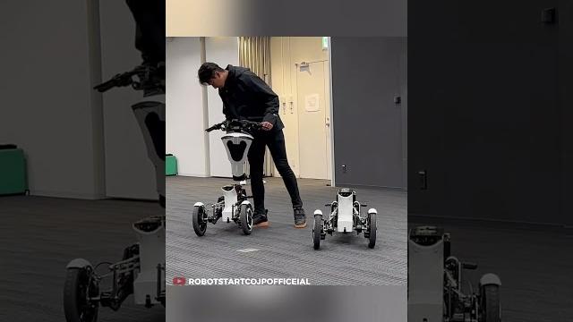 This modular vehicle tilts in every curve This modular vehicle tilts in every curve