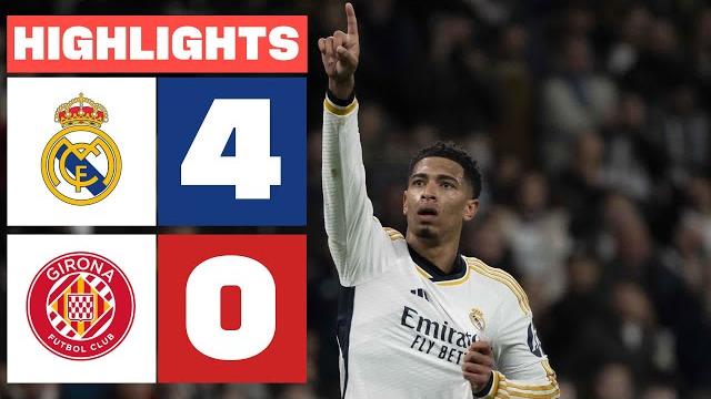 REAL MADRID 4 - 0 GIRONA FC | HIGHLIGHTS LALIGA EA SPORTS REAL MADRID 4 - 0 GIRONA FC | HIGHLIGHTS LALIGA EA SPORTS