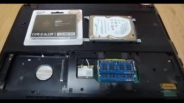 Asus k53sd, установка SSD и замена DVD на HDD Asus k53sd, установка SSD и замена DVD на HDD