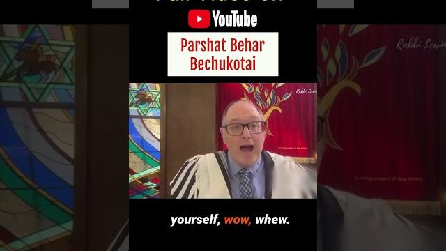 Parshat Behar Bechukotai: This Torah Verse Hits Hard After October 7th #shorts #parsha #torah Parshat Behar Bechukotai: This Torah Verse Hits Hard After October 7th #shorts #parsha #torah