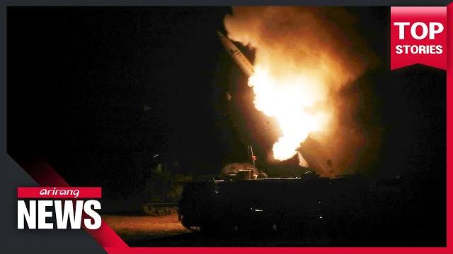 S. Korea, U.S. fire four ATACMS surface-to-surface missiles toward East Sea; in response to N... S. Korea, U.S. fire four ATACMS surface-to-surface missiles toward East Sea; in response to N...