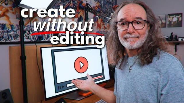 Don’t edit? Make YouTube videos like this. Don’t edit? Make YouTube videos like this.