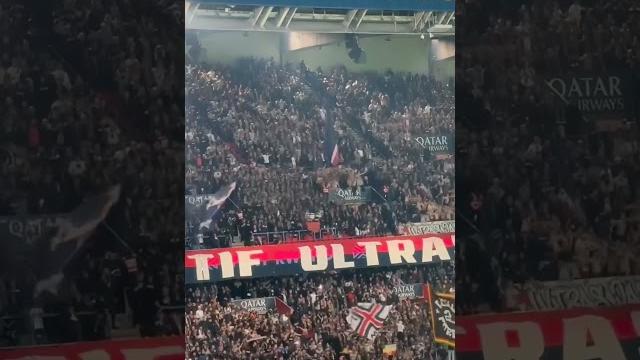 PSG fans vs Strasbourg PSG fans vs Strasbourg