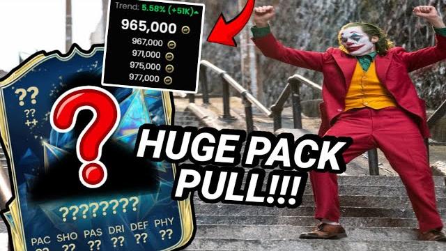 I PACKED A 900k CARD!!! I PACKED A 900k CARD!!!