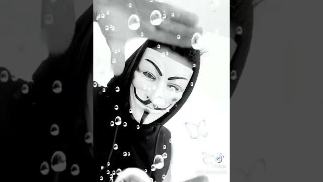 Anonymous On TikTok Mask ON Mask Off Anonymous On TikTok Mask ON Mask Off