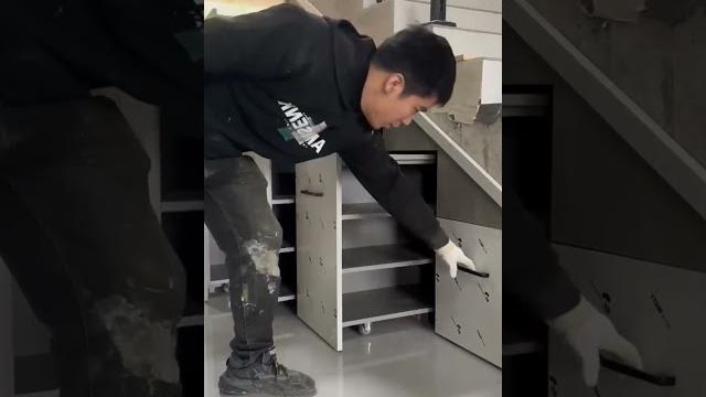 Renovation Video - Staircase Storage Cabinet Renovation Video - Staircase Storage Cabinet