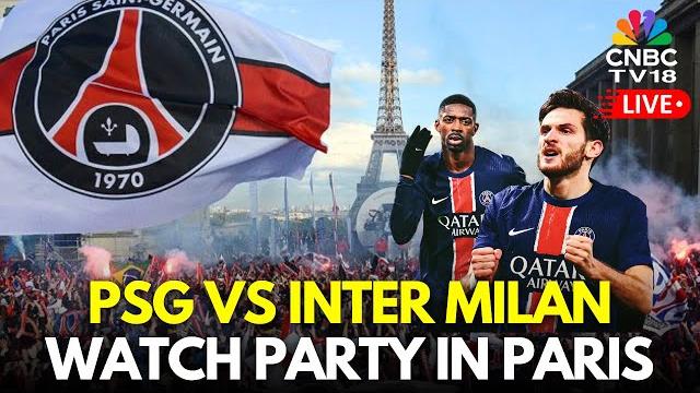 UEFA 2025 Finals LIVE: Watch Party of PSG Vs Inter Milan UEFA Champions League Final 2025 | N18G UEFA 2025 Finals LIVE: Watch Party of PSG Vs Inter Milan UEFA Champions League Final 2025 | N18G