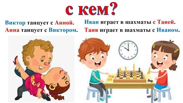 Творительный падеж существительных (с кем? с чем? кем? ) + текст "Одноклассники" Elementary Level. Творительный падеж существительных (с кем? с чем? кем? ) + текст "Одноклассники" Elementary Level.