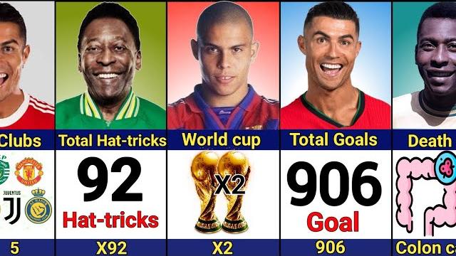 Comparison: Cristiano Ronaldo vs Pele vs Ronaldo Nazario Comparison: Cristiano Ronaldo vs Pele vs Ronaldo Nazario
