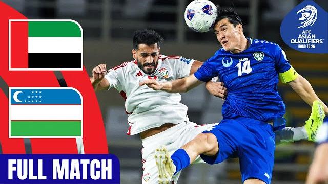 United Arab Emirates vs. Uzbekistan | Full Match | AFC Asian Qualifiers™ Road to 26 United Arab Emirates vs. Uzbekistan | Full Match | AFC Asian Qualifiers™ Road to 26