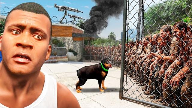 SAVING Franklin's House from ZOMBIES in GTA 5! SAVING Franklin's House from ZOMBIES in GTA 5!