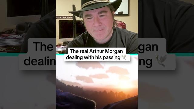 The effect of Arthur Morgan's death #shorts The effect of Arthur Morgan's death #shorts