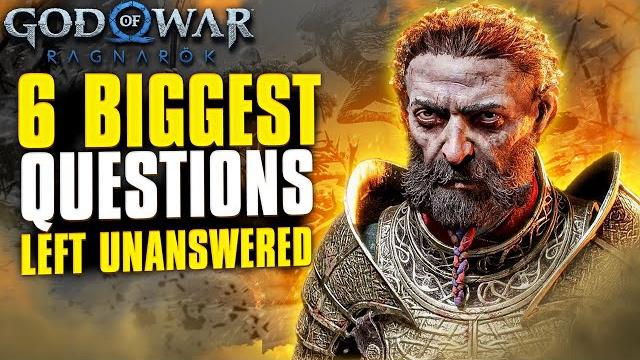 6 BIG Questions God of War Ragnarok Still DOESN'T ANSWER 6 BIG Questions God of War Ragnarok Still DOESN'T ANSWER
