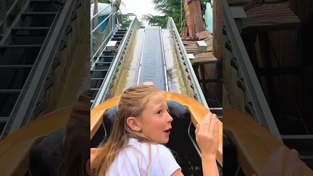 Nastya and big splash #short Nastya and big splash #short