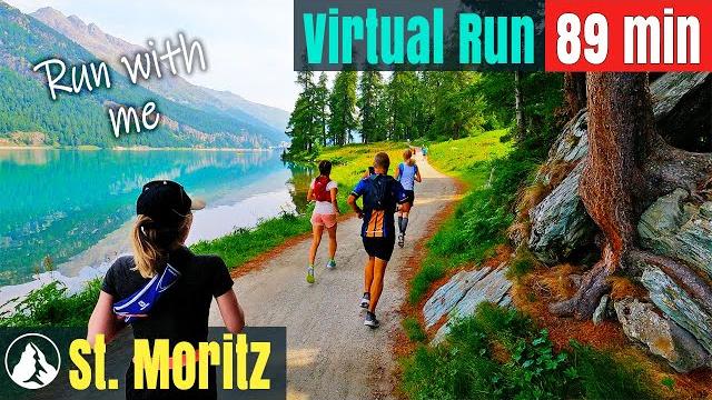 2022 St. Moritz Alpen Wunderland | Видео о беге на беговой дорожке | Виртуальный забег #29 Швейцария 2022 St. Moritz Alpen Wunderland | Видео о беге на беговой дорожке | Виртуальный забег #29 Швейцария